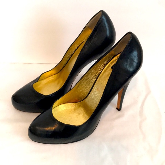 Dolce Vita Black patent leather platform stillettos - Picture 2 of 4